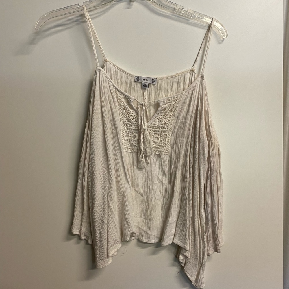 Women’s junior open shoulder blouse